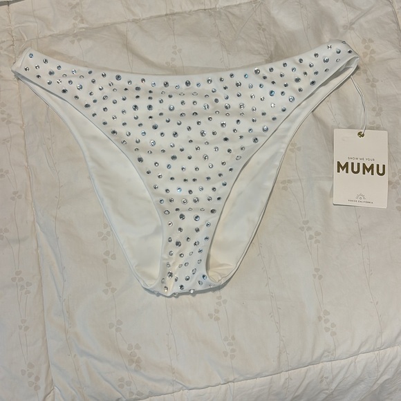 NWT Show Me Your Mumu Cozumel Bottom with Rhinestones - Picture 2 of 4